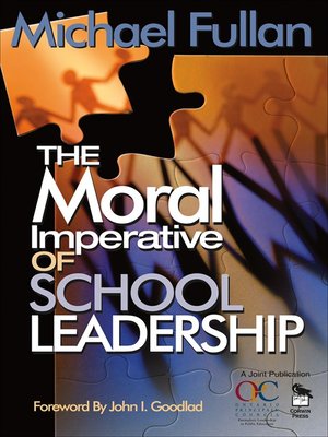 cover image of The Moral Imperative of School Leadership